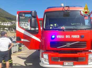 Esercitazione al porto di San Felice Circeo