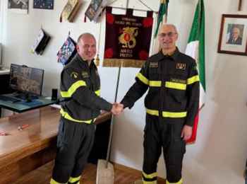 Insediamento del nuovo comandante Savino Stallone