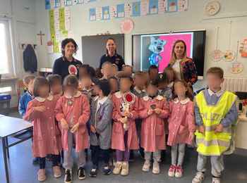 Polizia Stradale educa i piccoli della Levi Montalcini