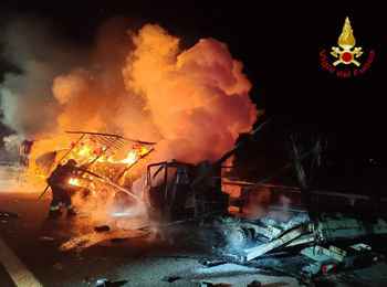 Tragico scontro sulla A22